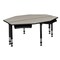 Regency I-Promise Desks, 24 D X 23-34 H, 60 W X Wood, Metal, Maple IP2SD2BX6024PL - alternate 2